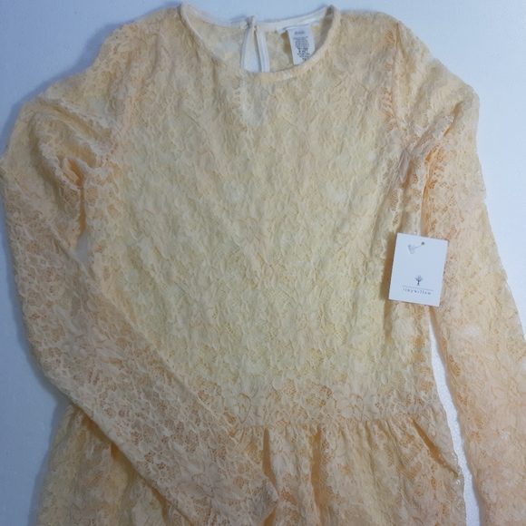 Tinywillow Lace Shirt XS NEW - Picture 1 of 8